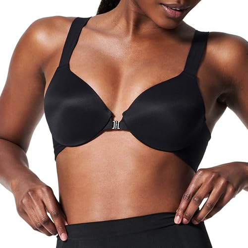 Spanx Women's BRALLELUJAH Full Coverage Bra, Black (Very Black 0), 32B