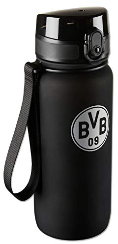 BVB-Tritan Sport Drinkfles 650ml One Size, Schwarz