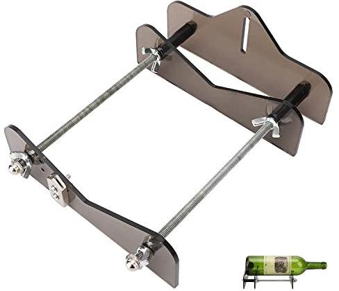 Glass Bottle Cutter, PC Wine Beer Champagne Whiskey Bottles Cutting Machine Set Roller Glass Cutter Head for DIY Project Crafts