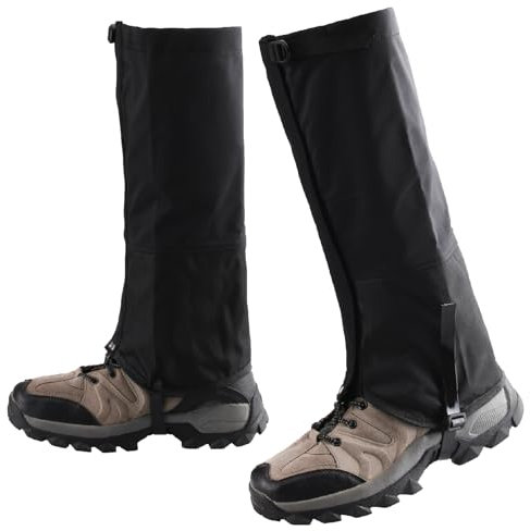 YAPJEB Unisex-Erwachsene 1633 Gamasche, Schwarz, Medium