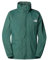 THE NORTH FACE - Resolve Jacke - Wasserdichte und Atmungsaktive Wanderjacke Herren - Duck Green, S