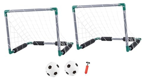 Juego de waterpolo con portería de fútbol para verano, piscina, patio, playa, deportes, actividades - Doble