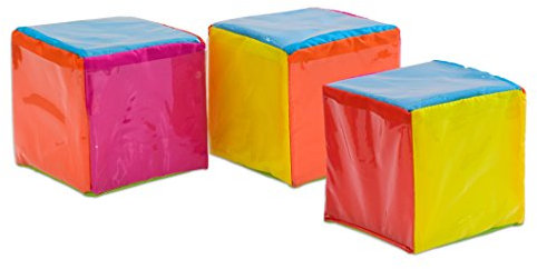 Betzold - Blanko-Würfel mit Einstecktaschen Pocket Cube Bewegungswürfel Lernwürfel