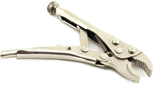 SE 4-1/4 Mini Self-Locking Round Nose Pliers - 9865LP