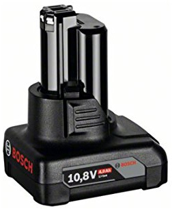 Bosch Professional GBA 10,8 V Ersatz-Akku mit 4,0 Ah Akkukapazität