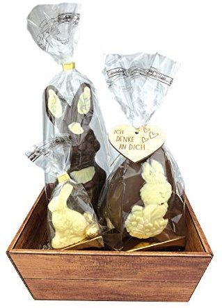 schenken-24 Osternest/fertig dekoriert/zur Auswahl/Ostern/Osterhase/Stoffhase/Osterkorb /, Fertige Osternester:Osternest Modell 6