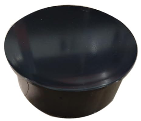 SHMOX Soil Pipe Cap for 110mm Drainage Fittings- Underground (Black)