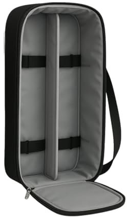 GALAGLOW Sac Isotherme Porte Bouteille de vin 2x75cl – Renforcé, Séparateur Amovible, Transport Sécurisé – Bandoulière Réglable & Poignée – Idéal Cadeau, Vin, Tourisme, Bateau, Pique-Nique, Camping.