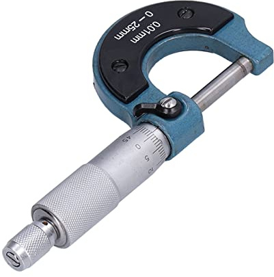 RASTKY Mätinstrument med hög precision med nyckel och kalibreringsblock, för arbetare och verkstäder (0–25 mm)