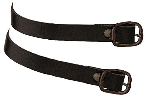 Sprenger - Leder-Sporenriemen mit schwarzer Schnalle