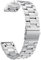 CZKE Edelstahl 26 mm 22 mm 20 mm Schnellverschluss Armbänder für Garmin QuickFit Uhrenarmband (Farbe: Silber, Größe: 20 mm)