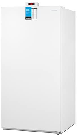 Accucold FFUF194IM Upright 18 cu.ft. All-Freezer with Icemaker, White Color, Frost-Free Operation with Digital Controls, Large Capacity, Right Hand Door