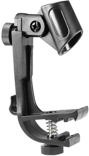 Pinzas Para Micrófono De Batería, Pinza Para Caja De Percusión, Soporte Para Aro, Accesorios Para Batería, Soporte Para Micrófono De Batería a Prueba De Golpes, Suministros Para Instrumentos Musicales