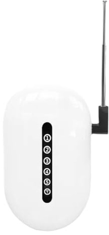 Yarryuter Signal Repeater Trådlös Extender 433MHz Long Range Booster Barriärfri Genom Väggar för Hemlarmsäkerhet