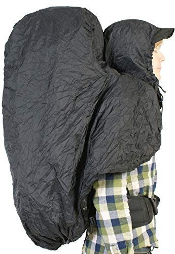 Bach Hooded Raincover Regenhülle (Black), L