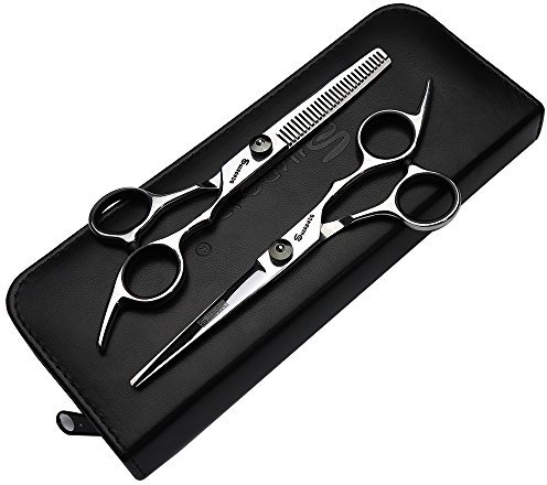 6 pouces Cheveux Profession Stylist Ciseaux Cheveux Salon Studio Professional outils de modelage Ciseaux de coupe + ciseaux à effiler Super Discount