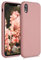 kalibri Case kompatibel mit Apple iPhone XR - Hülle Handy - Handyhülle Winter Rose