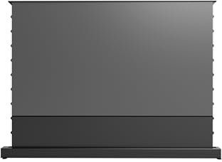 2023 Wupro New Electric Retractable Projector Screen Black Crystal Fixed Frame Anti-Light Projection Device 4K HD Smart TV Screens 100 inch