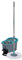 Beldray Antibac Spin Mop & Bucket Set - 360° String Mop with Additional Head, 4 Litre Mop Bucket with Carry Handle, Pedal-Powered Spin-Dry System, Antibacterial Treated Fibres, LA036430UFFEU7