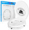 🆄🅽🆂🅴🆁 𝗧𝗜𝗣𝗣: ATHLON TOOLS WC-Sitz mit Soft-Close, Oval, bis 250kg aus Duroplast, Quick-Release, Montage-Schablone, Toilettendeckel mit Absenkautomatik (Oval - Premium)