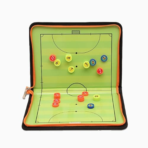 Tableau D'entraînement de Futsal, Tableau de Tactiques de Football Magnétique, avec Stylo À Base D'eau, Durable et Portable, pour L'explication de La Stratégie