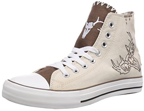 Krüger Sneaker Herren Wilder Hirsch 9009-15, Beige (Natur / 15), 43
