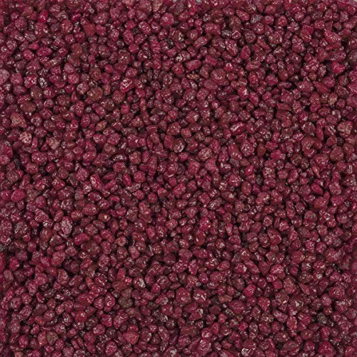 EUROSAND 5 kg granulato decorativo, ghiaia decorativa (1 kg = 1,59 EUR) 2-3 mm (Borgogna)