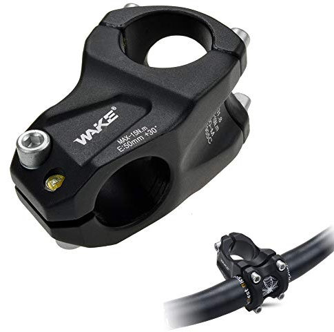 CYSKY Fahrrad Vorbau 31,8 50mm 30 Grad MTB Vorbau Kurzer Lenkervorbau aus Aluminiumlegierung Mountainbike-Lenkerschaft für Fahrrad, Rennrad, MTB, BMX, Radfahren