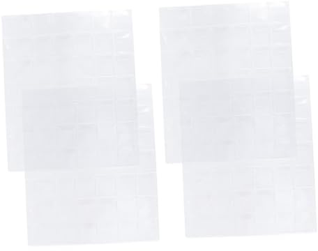 EXCEART 4pcs Transparent Holders Albums for Collecting Currency and Stamps Storage for Collectors