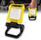 Napatyre Rechargeable Work Light with Clamp, 1000LM Super Bright LED Work Light with Power Bank Function, 360° & 120° Rotation Portable Floodlight for Jobsite Camping and Car Repairing