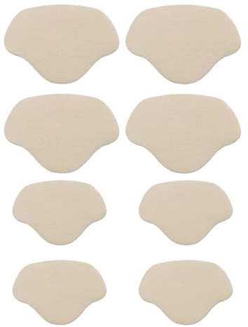 8Pcs de patchs de réparation de baskets Patch de talon adhésif Réparation de trou de basket Patch de talon Patch de prévention de trou de chaussure Convient à la plupart des types de chaussures, D