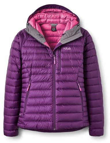RAB Veste de Microlight Alpine Veste pour Homme L | Manteau matelassé à capuche pour randonnée, escalade et ski