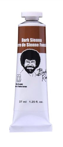 Bob Ross MR6001 37-Ml Artist Oil Color, Dark Sienna