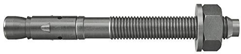 fischer FAZ II 8/10 R - Bolzenanker zum Befestigen von Fassaden, Geländer, Holzkonstruktionen in Beton, mit Zulassung, Edelstahl - 50 Stück - Art.-Nr. 501396