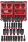 Milwaukee 49-66-6806 Shockwave Impact-Duty 1/2 in. Drive Metric and SAE Deep Well Impact PACKOUT Socket Set (31-Piece)