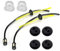 Filtro Gasolina Desbrozadora Tubo, Junta de manguera de gasolina, Kit de filtros de gasolina,Tubo de Manguera de Combustible con Manguito y Junta Para Cortadora 8 PCS