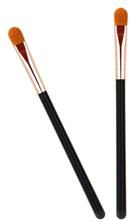 Eyeshadow Primer Brush, Flat Concealer Brush, Professional Tools for Applying Cream, Blending, Liquid Shadows Eye Primer Base