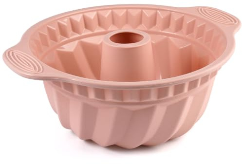 24 cm Gugelhupfform silikon, silikon bakform Gugelhupf stor | Gugelhupfform non stick, Ballhopf Kakform för tårta, gudmat, gelatin, bröd