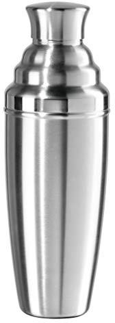 Oggi Jumbo Cocktail Shaker 60 oz - Stainless Steel Construction, Built in Strainer - Ideal Large Cocktail Shaker for Parties, Mixes 12 Martinis