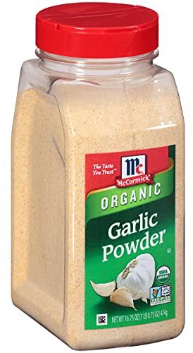 McCormick Organic Garlic Powder, 16.75 oz