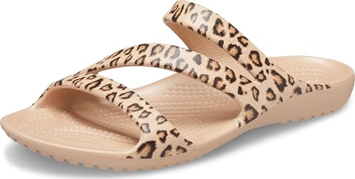 Crocs Women's Kadee II Sandals, Leopard, 7