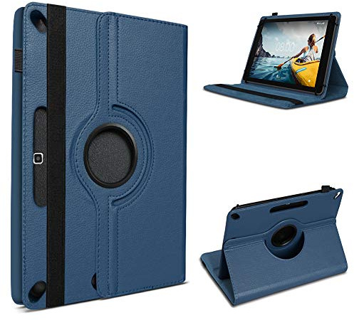Tablet Hülle kompatibel mit Medion Lifetab E10421 E10420 E10440 Schutzhülle Kunstleder mit Standfunktion 360° Drehbar Cover Schutz Case