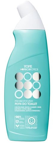 YOPE Limpiador de inodoros probiótico | Elimina eficazmente las incrustaciones y el óxido | Deja un aroma fresco Fórmula concentrada | Eficiente | Para uso diario | 98% Ingredientes naturales | 750ml