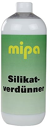 MIPA Silikatverdünner Verdünnung Silikatfarbe Zusatz weiß-transparent, 1 Liter