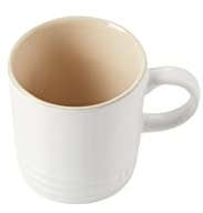 Le Creuset Stoneware Espresso Mug, 3 oz., White