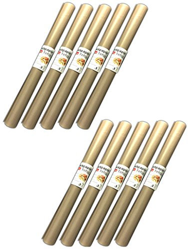 10 x Lámina de hornear | Lámina de hornear horno | útil backpapier hornea pantalla de carreras