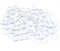 BUYGOO 100Pcs 25mm Clear Cabochon Glass with Flat Back, Clear Round Decorative Pebbles Stones Beads Nuggets for Vase Craft Pendant Jewellery Making