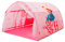 RongXuan Kinder Tunnel mit Netzvorhang für Hochbett Halbhochbett Etagenbett breite 100cm Rosa