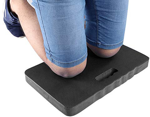 Cuscinetto per Inginocchiarsi, Cuscino per Inginocchiarsi Extra Spesso, per Lavorare Il Giardinaggio Esercizio per Il Bagnetto (Nero)