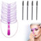 8 Estilos Plantilla Ceja,Cepillo Para Cejas,Plantilla De La Ceja,Tarjeta De Dibujo De Ceja,Eyebrow Stencils,Cejas Plantilla Kit,Plantillas Cejas Maquillaje,Herramientas De Maquillaje De Cejas,Kiuiom